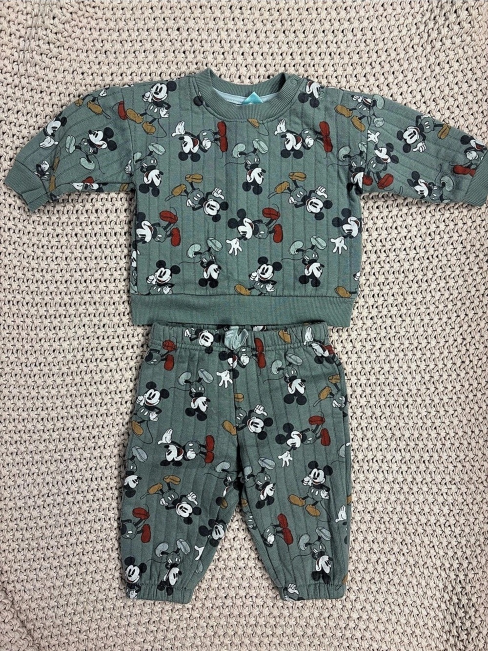 Disney Mickey Mouse sweatshirt and sweatpants Baby 6M